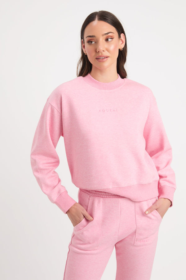 kookai Eleni Crew Sweater Candy Marle