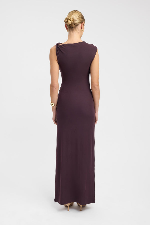 Kookai Elle Maxi Dress Cocoa