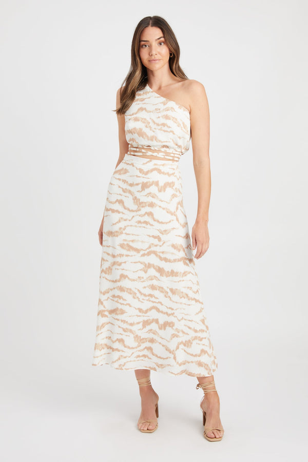 kookai Emmy Midi Skirt Multi