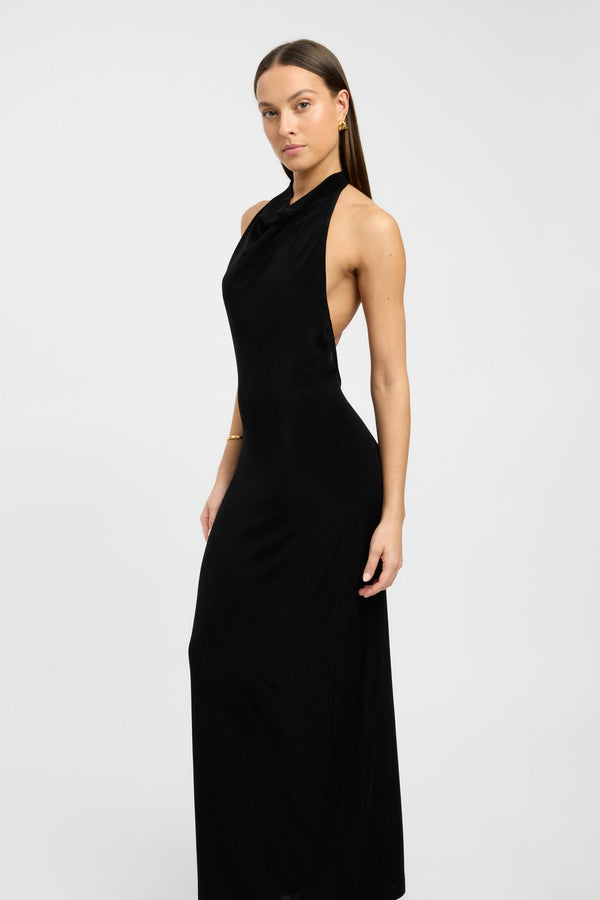 Kookai Erica Halter Dress Black