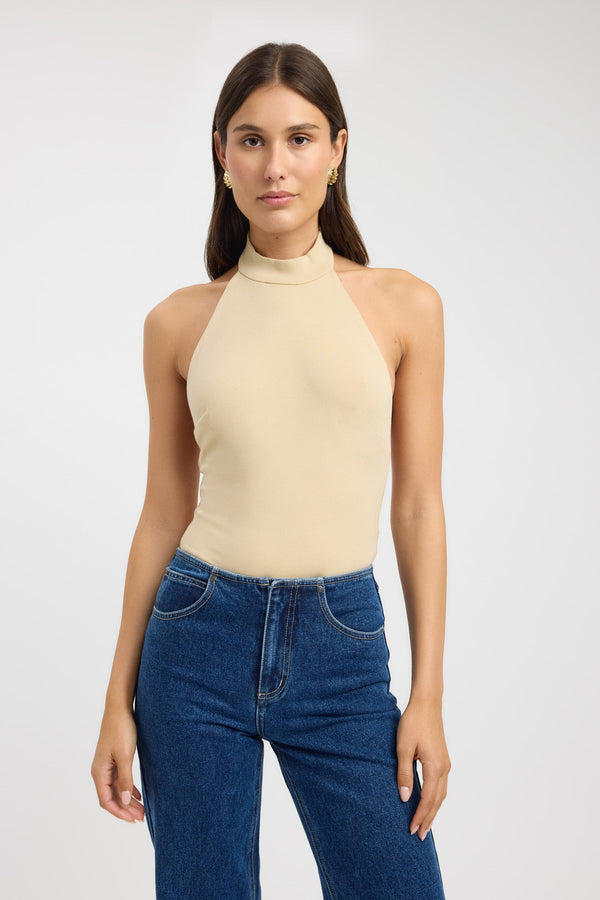 Kookai Eva Bodysuit Dune
