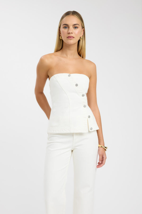 Kookai Ezra Jean Off White