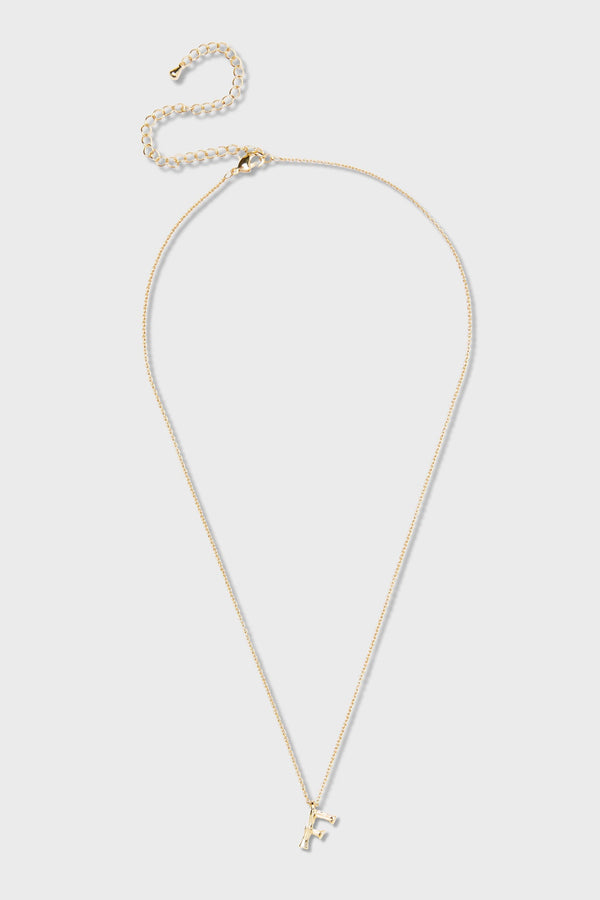 Kookai F - Initial Necklace F