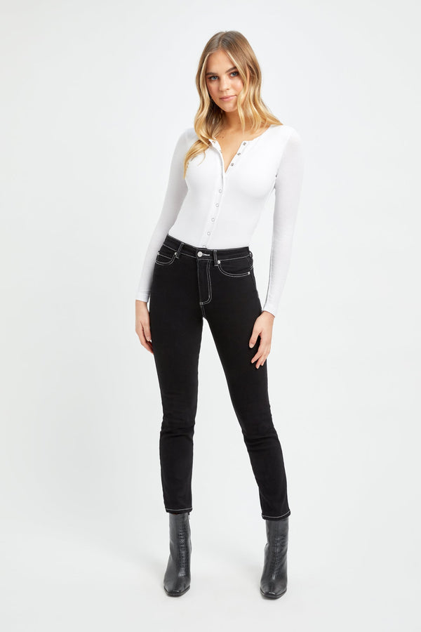 kookai Farrah Skinny Jean Black