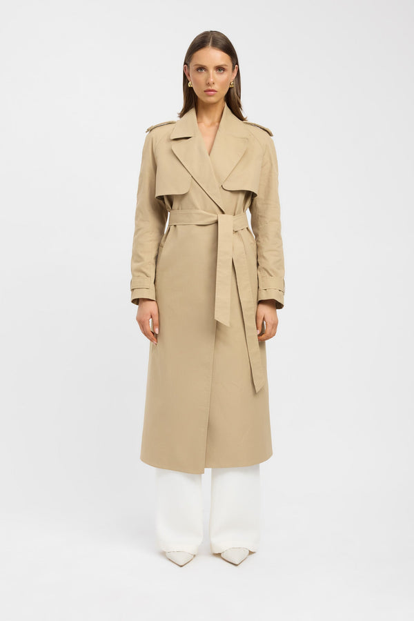 Kookai Finland Core Trench Camel