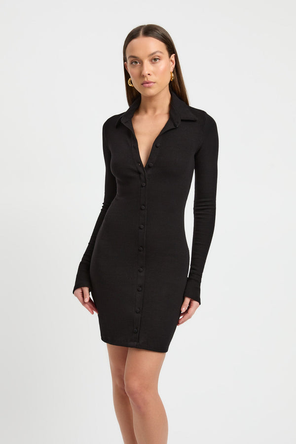Kookai Finlay Mini Dress Black