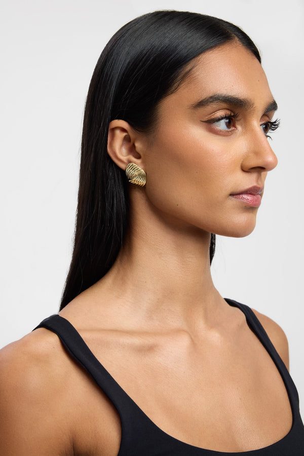 Kookai Franklin Earrings Gold