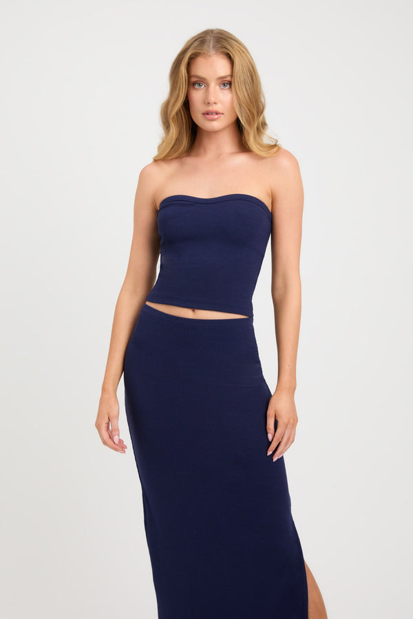 Kookai Freddie Top Navy Night