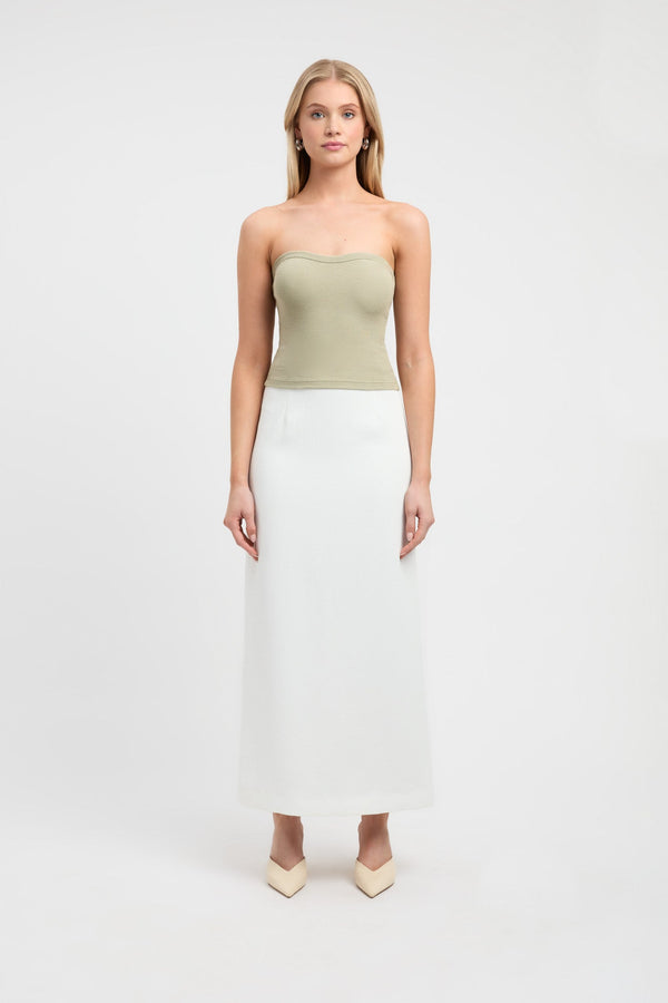 kookai Freddie Top Olive Smoke