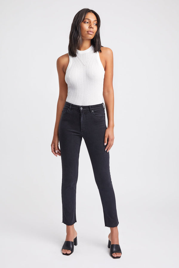 kookai Freya Jean Washed Black