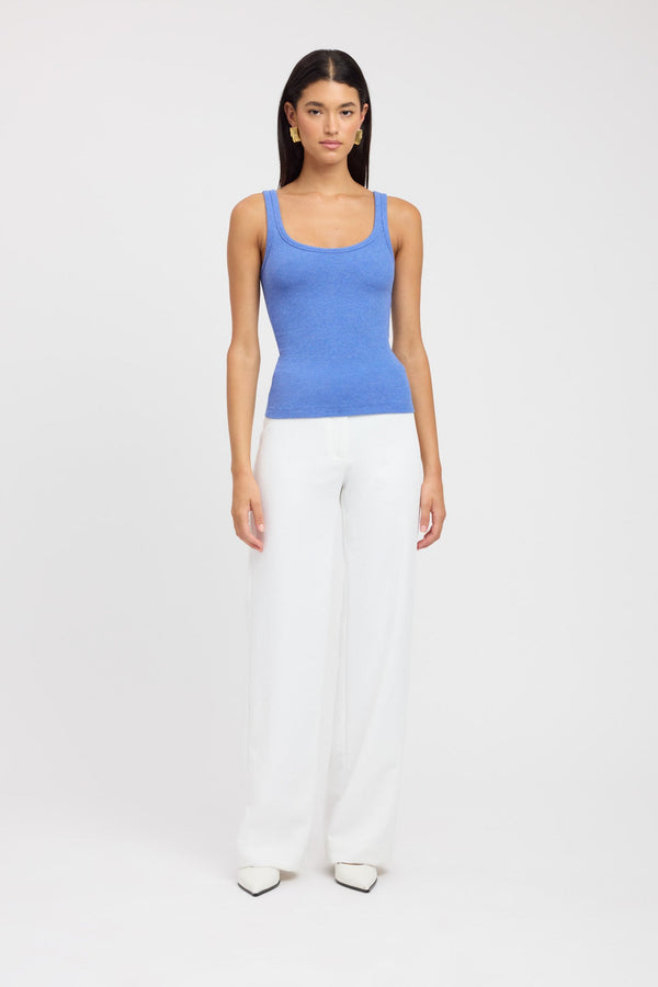 kookai Freya Tank Blueberry Marle