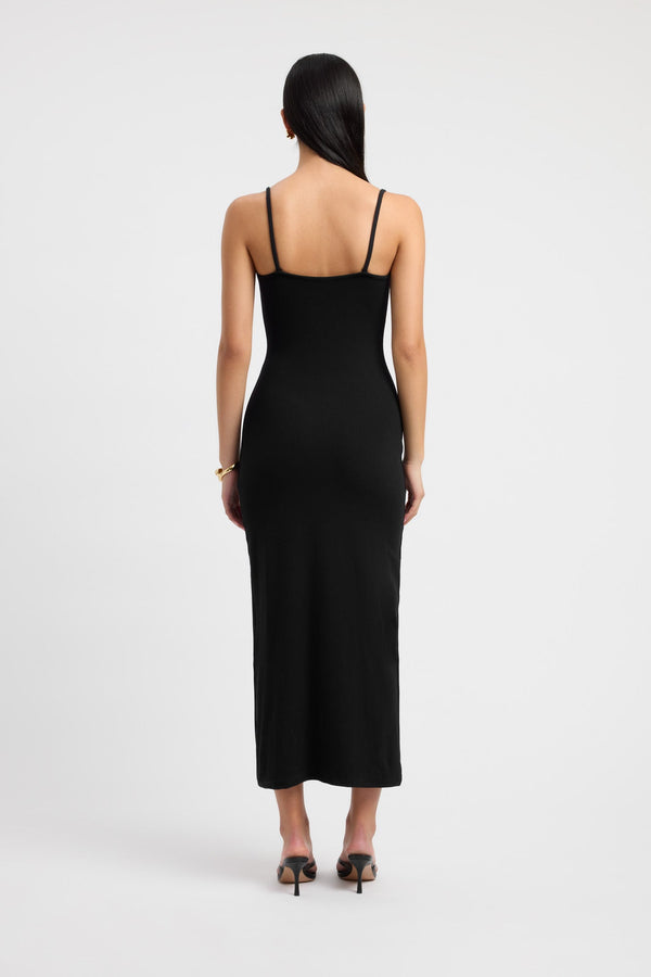 Kookai Gabby Midi Dress Black