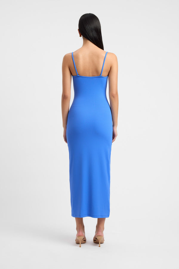 Kookai Gabby Midi Dress Marina Blue