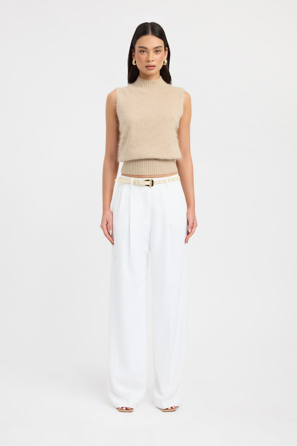 kookai Geneva Tank Fawn