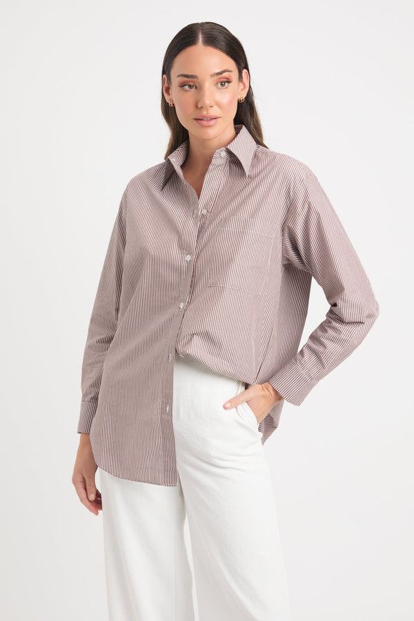 kookai Gia Oversized Shirt Multi