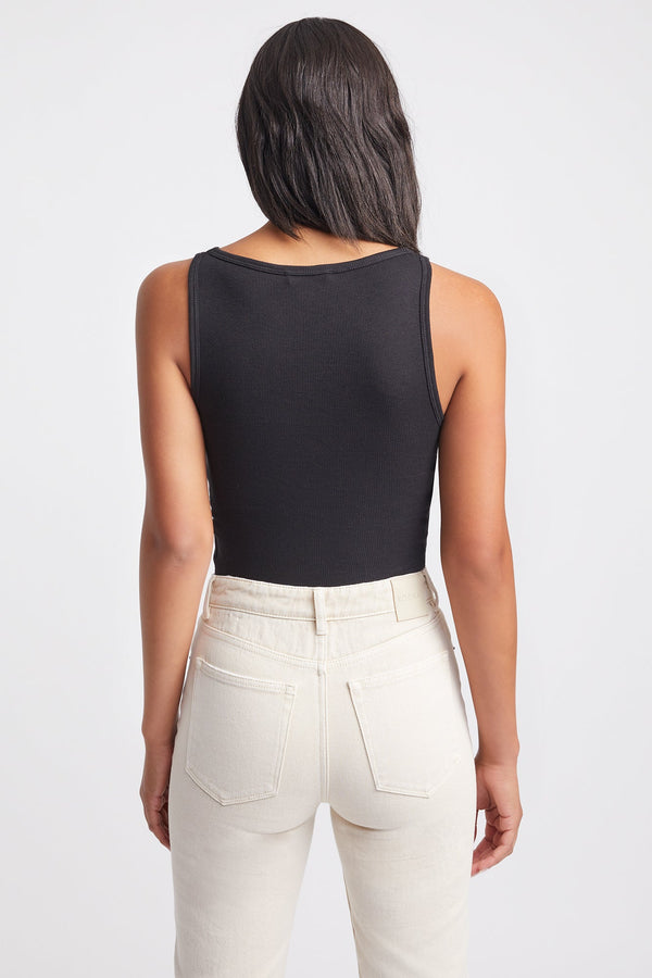 Kookai Gia Twist Tank Black
