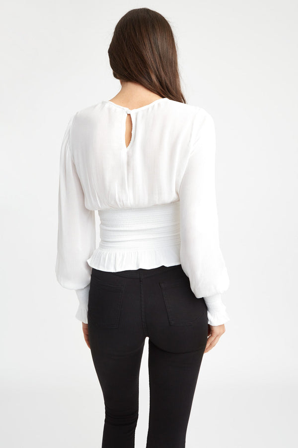 Kookai Gigi Top Natural White