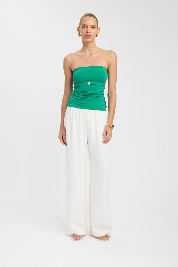 kookai Gigi Trim Top Apple