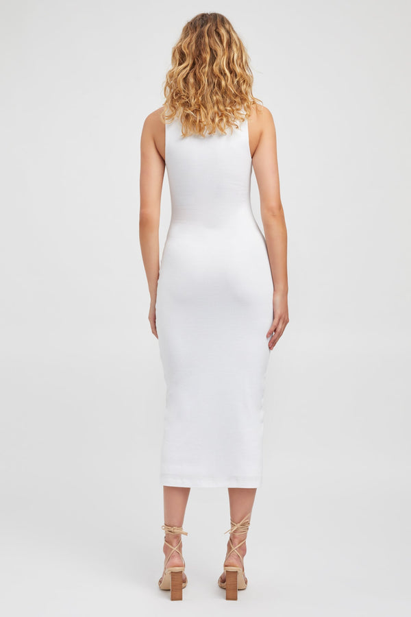 Kookai Gloria Midi Dress White