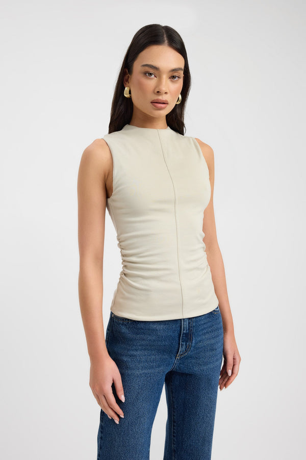 Kookai Grace Tank Sandstone