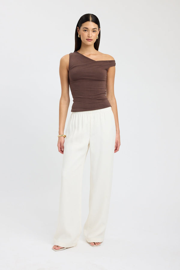 kookai Greta Top Chocolate