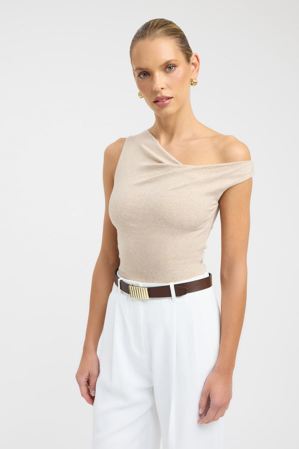 Kookai Greta Top Pebble Marle
