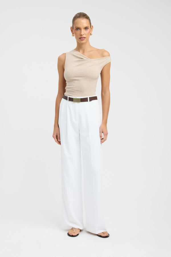 kookai Greta Top Pebble Marle