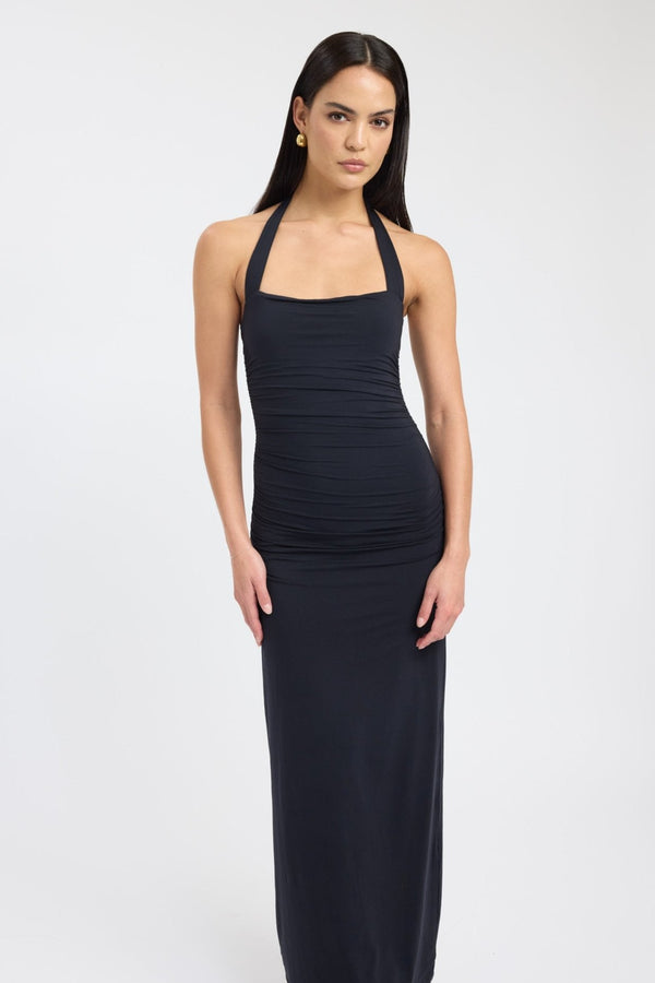 Kookai Hailey Halter Dress Black