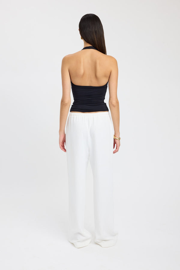 Kookai Hailey Halter Top Black