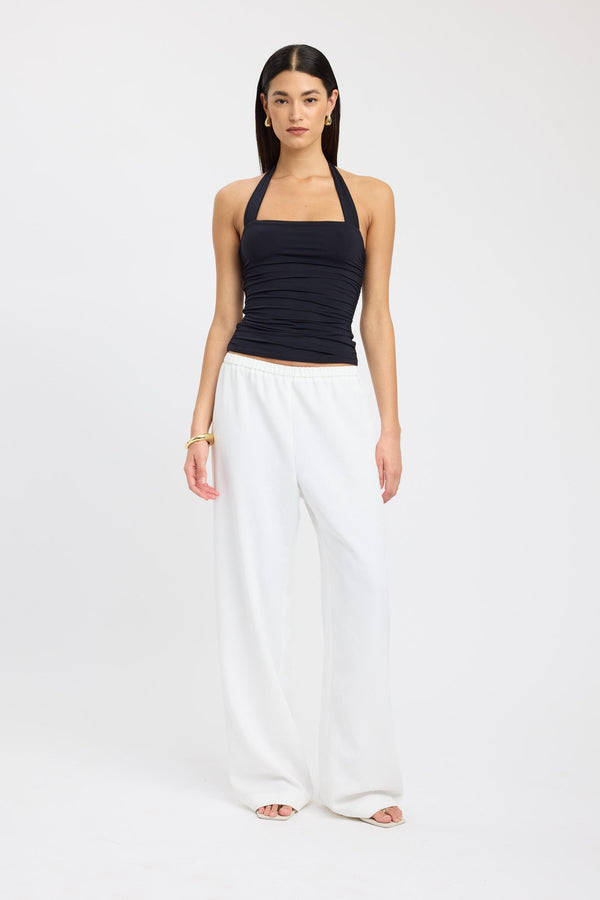 kookai Hailey Halter Top Black