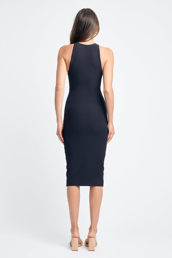 Kookai Hailey Midi Dress Black