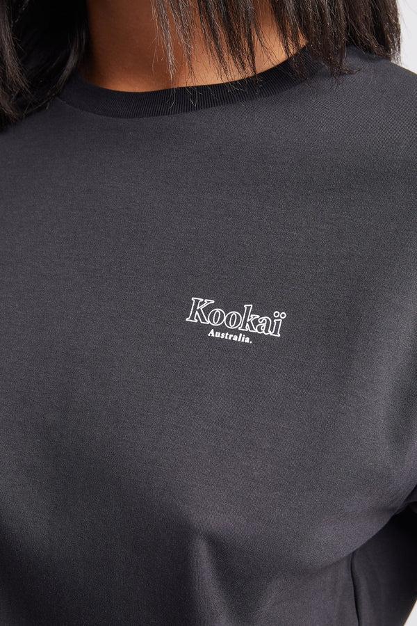 Kookai Hailey Oversized Tee Black