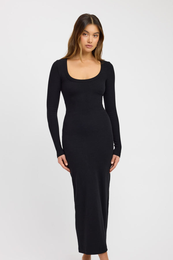 Kookai Haley Scoop Dress Black