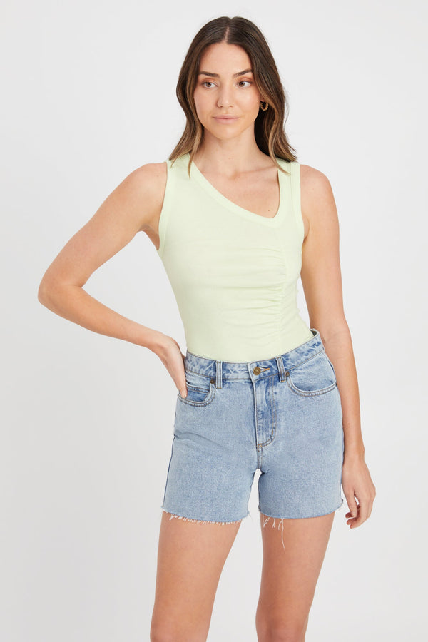 kookai Halli Tank Lime Cream