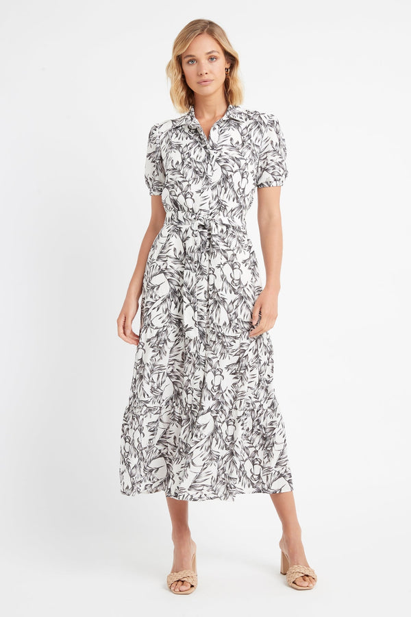 kookai Hamilton Midi Shirt Dress Multi