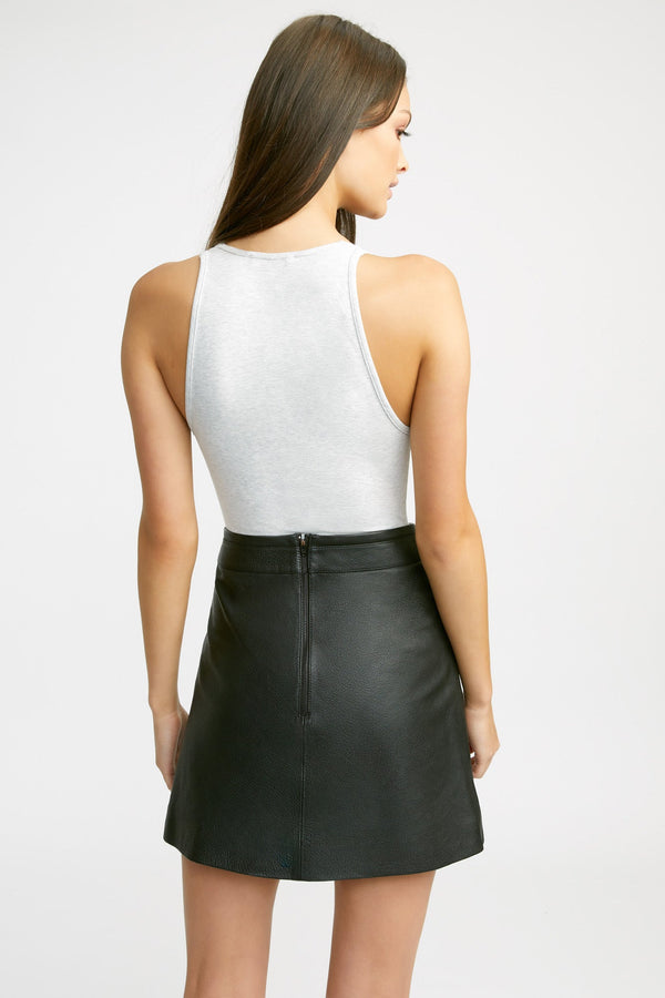Kookai Hamstead Bodysuit Light Grey Marle