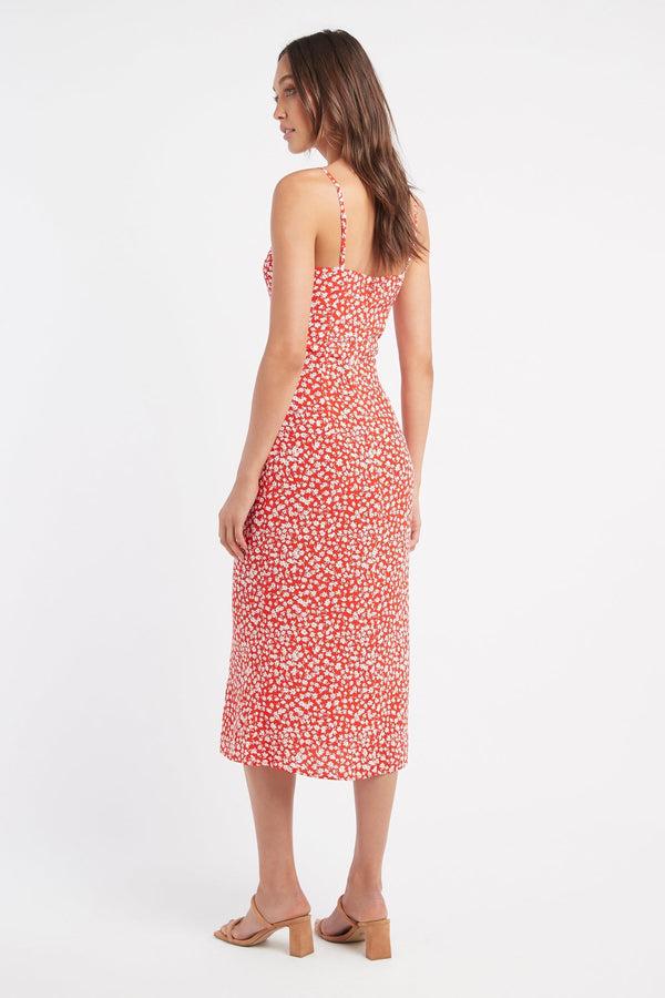Kookai Hana Slip Dress Red
