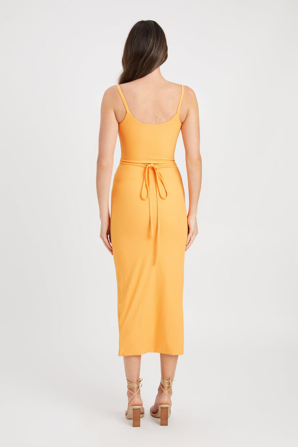 Kookai Hanson Midi Dress Marigold