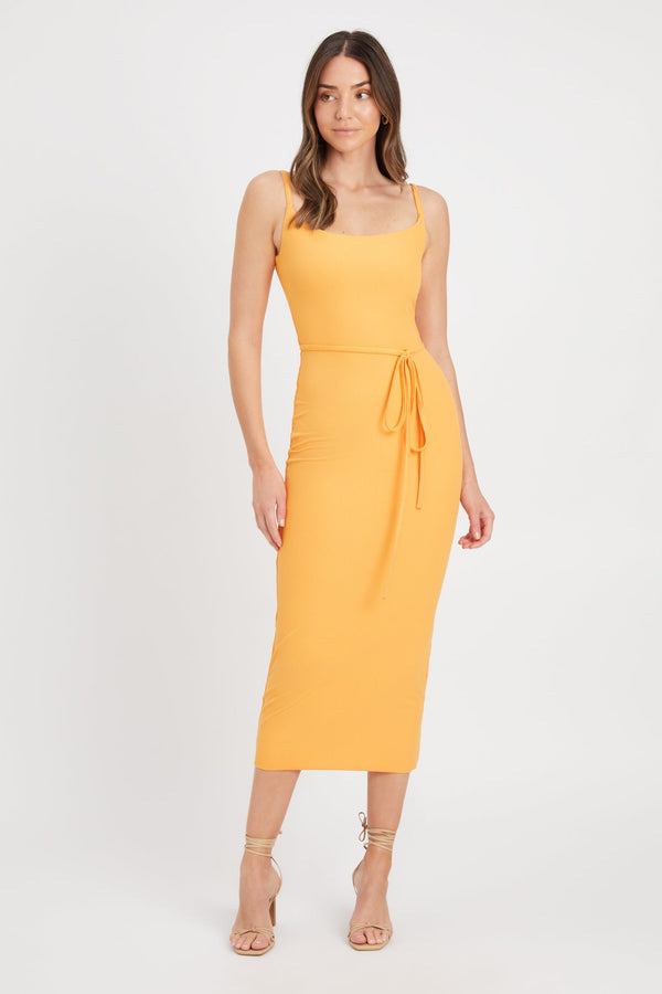kookai Hanson Midi Dress Marigold