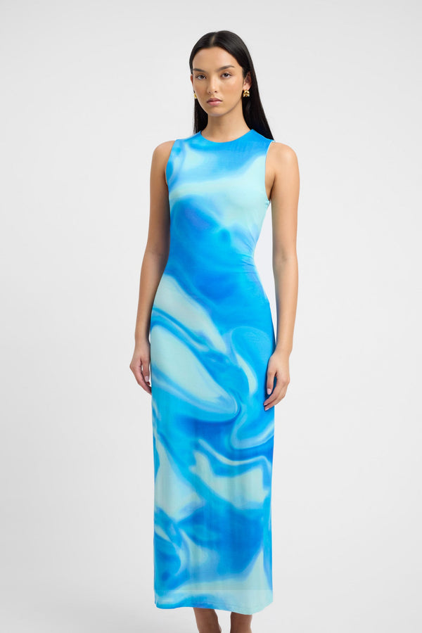 Kookai Haven Maxi Dress Blue