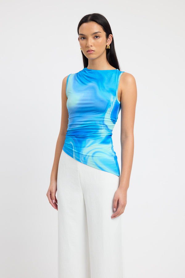 Kookai Haven Top Blue