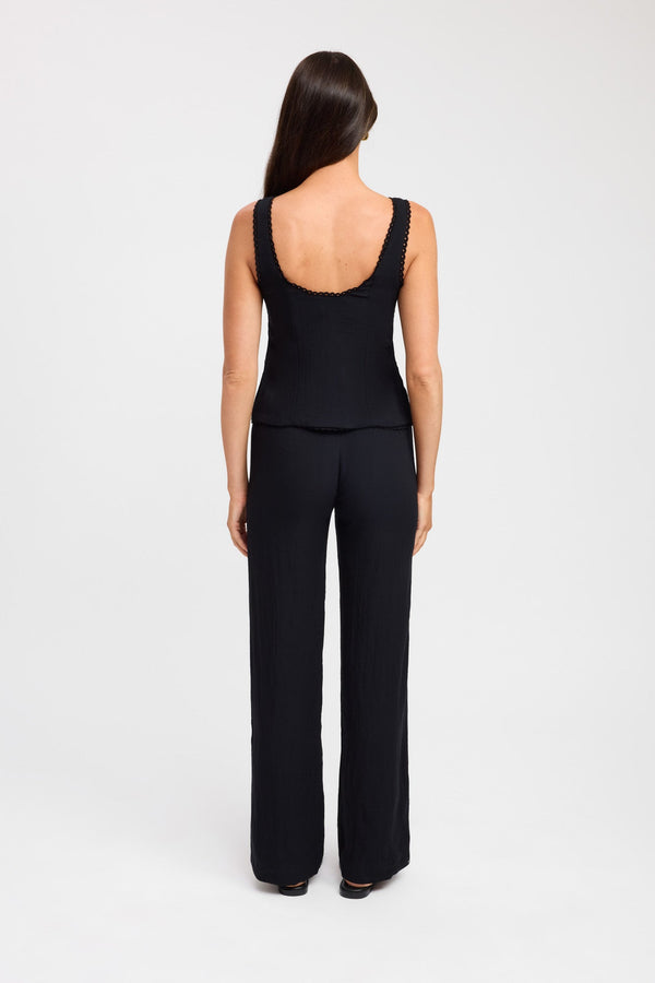 Kookai Hayman Low Rise Pant Black