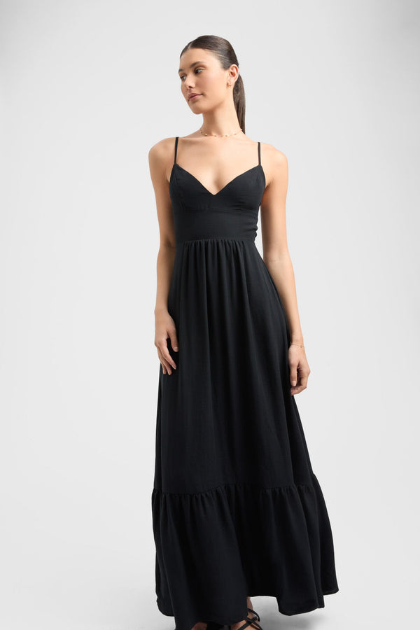 Kookai Hayman Maxi Dress Black