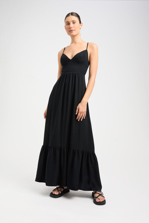 kookai Hayman Maxi Dress Black
