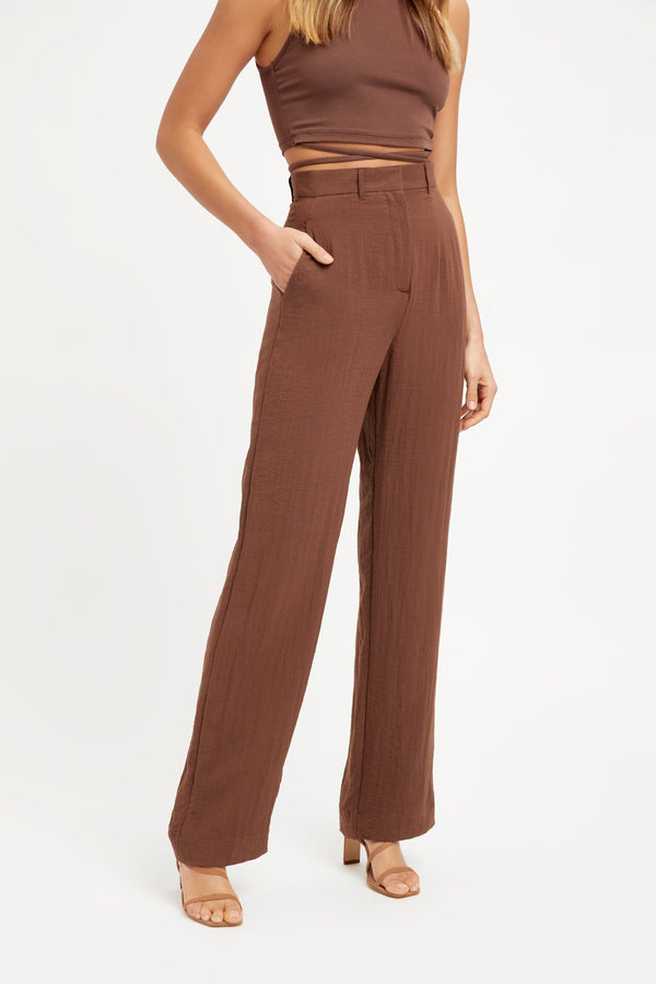 Kookai Hayman Pants Chocolate