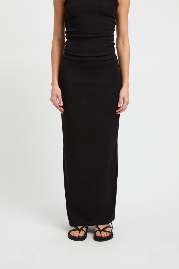 Kookai Hazel Maxi Skirt Black