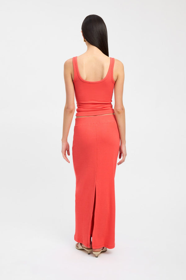 Kookai Hazel Maxi Skirt Strawberry