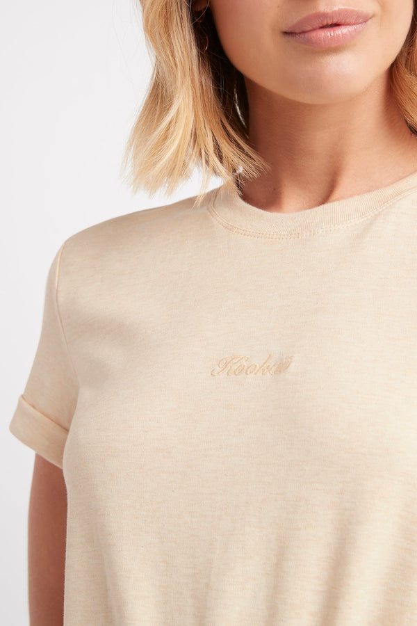 Kookai Hazel Tee Oat Marle