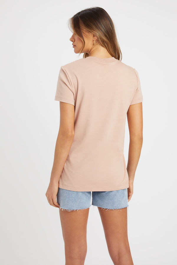 Kookai High-Low Tee Maple Sugar