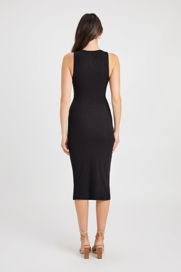 Kookai Icon Midi Dress Black